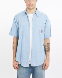 Vintage by The Real Deal - Pre Loved - Vintage Chaps Ralph Lauren Short Sleeve Button Up Shirt