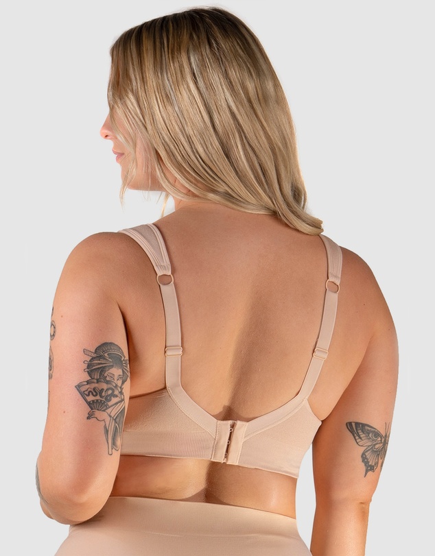 B Free Intimate Apparel - Cushion Padded Strap Wire Free Maternity & Nursing Bra﻿ (B-H) Cup