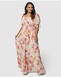 Something 4 Olivia - Felicity Ruffle Maxi Dress