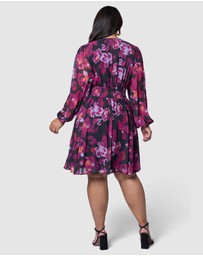 Pink Dusk by Curve Project - Ravished Mini Dress