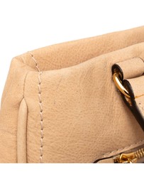 Pre-Loved by Azura Reborn - Pre-Loved Nubuck Anagram Madrid Fringe Shoulder Bag