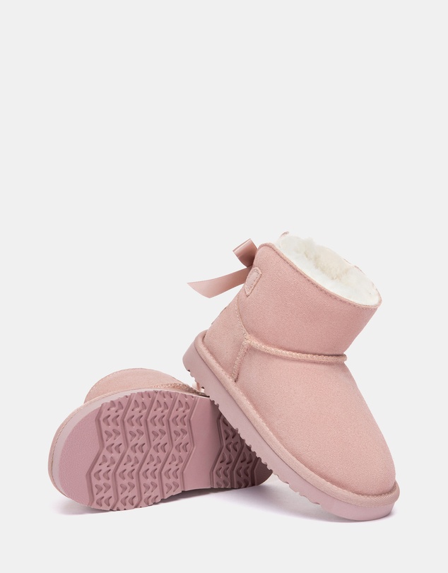 EVERAU - Australian Shepherd Ugg Melub Kids Cow Suede Upper UGG Boots