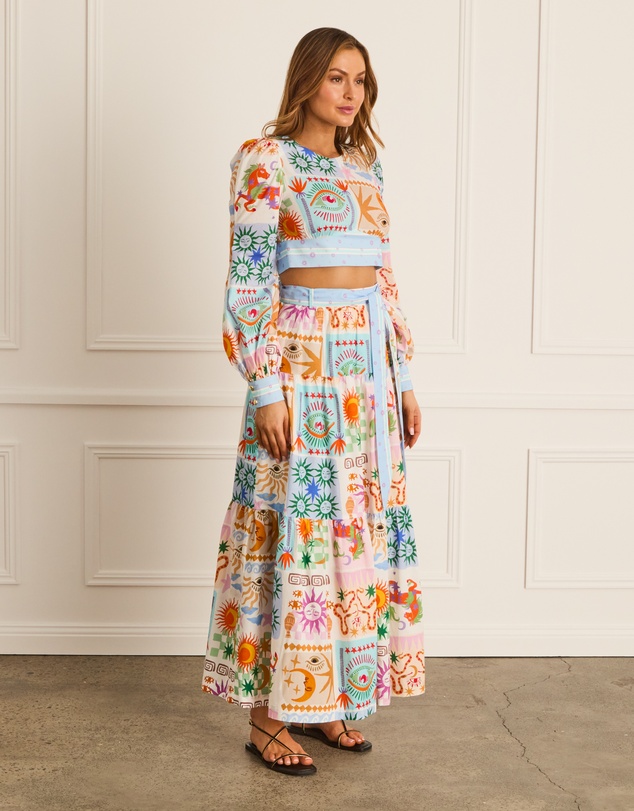 Heaven Australia - Zodiac Tia Maxi Skirt