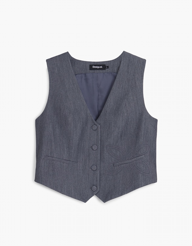 Desigual - Grey Vest
