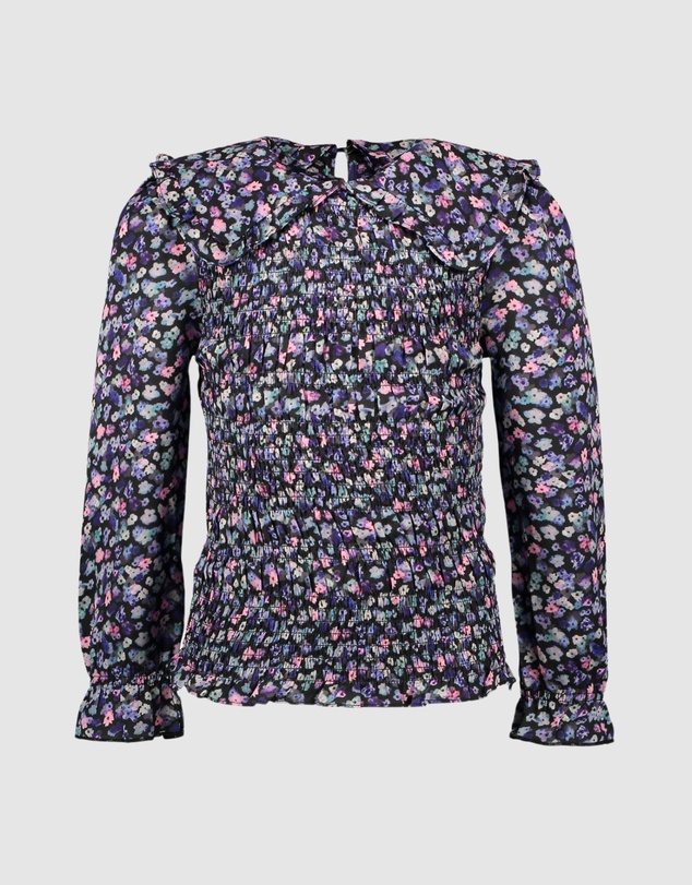 B.Nosy - Floral Blouse with Collar - Kids-Teens