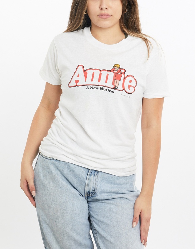 Vintage by The Real Deal - Pre Loved - Vintage 80s Annie 'A New Musical' Tee