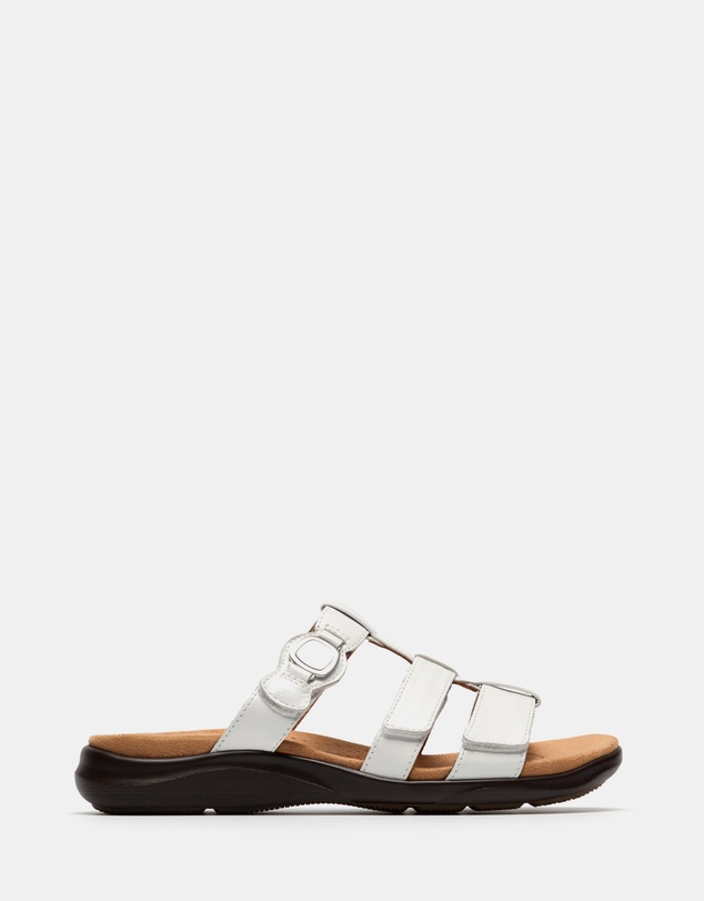 Clarks - Kitly Pearl White