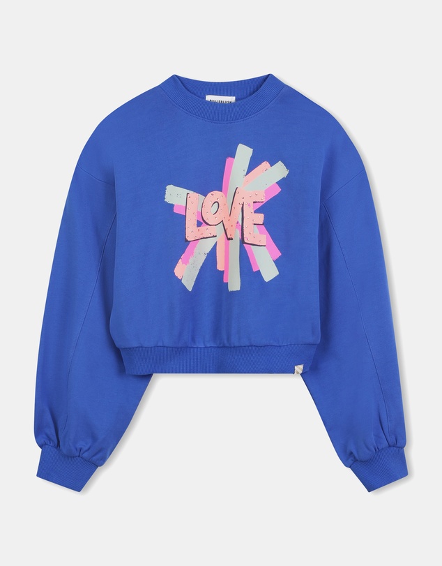 Billieblush - Love Sequin-Embellished Crew Sweatshirt - Kids-Teens