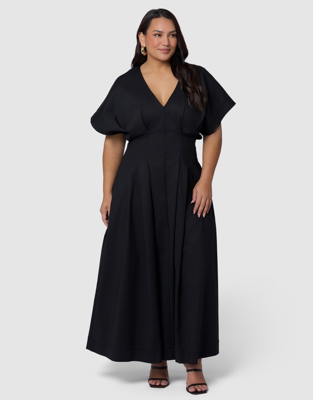 Pink Dusk by Curve Project - Magnetic Pull Maxi Dress