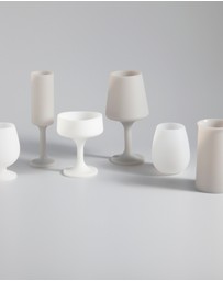 porter green - stemm | silicone unbreakable wine glasses