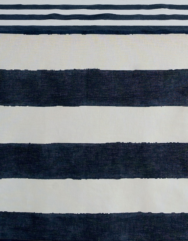 Aura Home - Riviera Stripe Cotton Linen Tablecloth