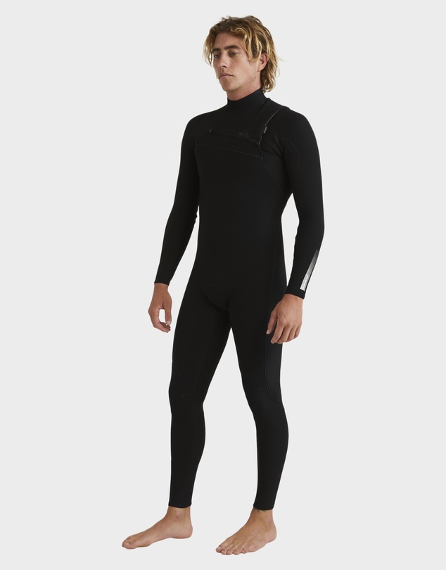Quiksilver - Mens 4/3Mm Highline Chest Zip Wetsuit