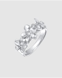 Elli Jewelry - Ring Flower 925 Sterling Silver