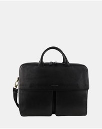 Pierre Cardin - Pierre Cardin Men's Leather Classic Messenger/Computer Bag