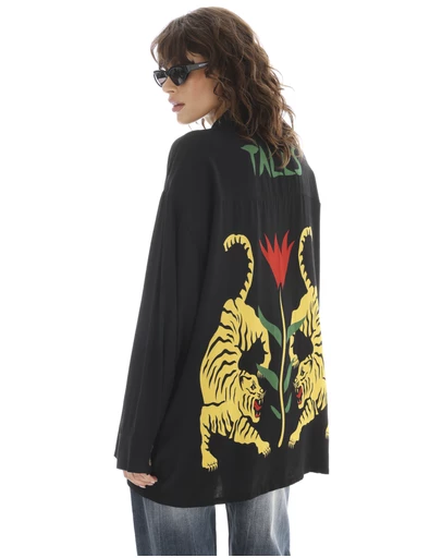 THE TALES - Crouching Tiger Long sleeve Shirt