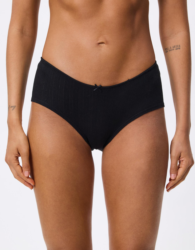Cotton On Body - 5-Pack Cotton Pointelle Boyshorts