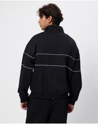 Thrills - Split Decisions Quarter Zip Fleece