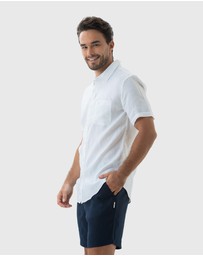 Coast Clothing - Short Sleeve Linen Shirt