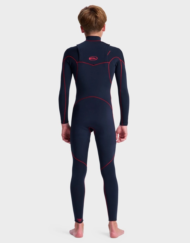 Quiksilver - Boys 8 to 16 3/2 Mercury Chest Zip Wetsuit