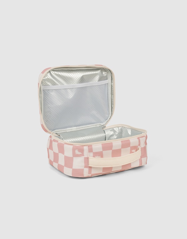 Crywolf - EVERYDAY LUNCH BAG Pink Check