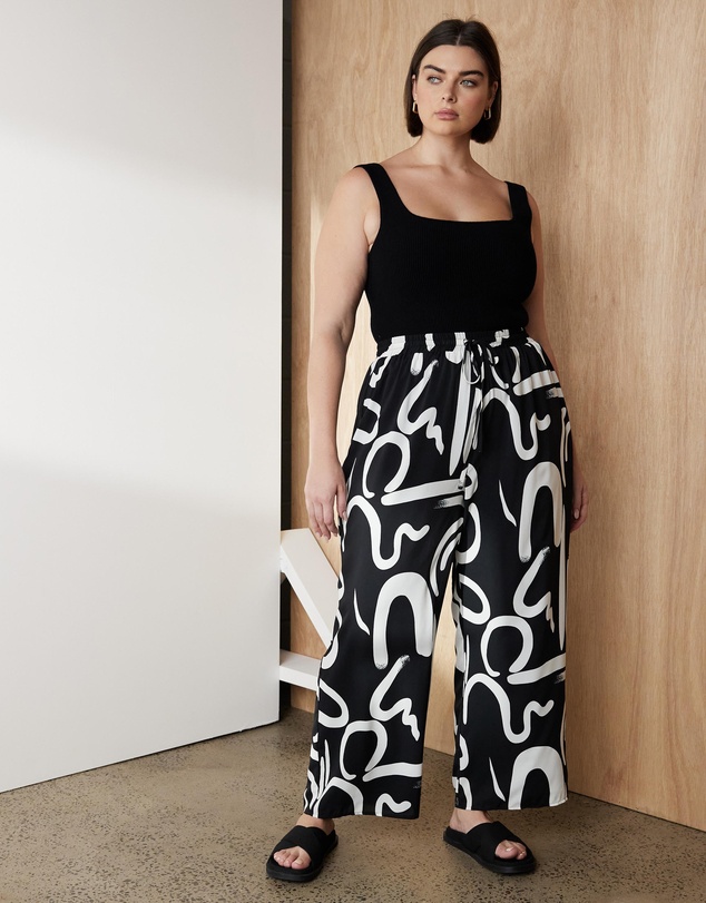Atmos&Here Curvy - Relaxed Pants