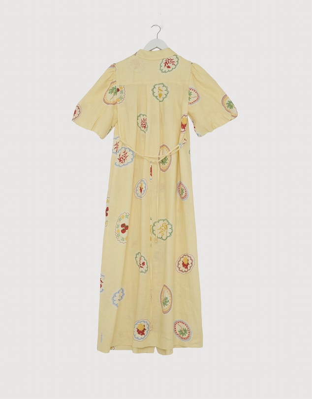 Revibe - Repaired AERE Marisol Midi Shirt Dress - AU 8