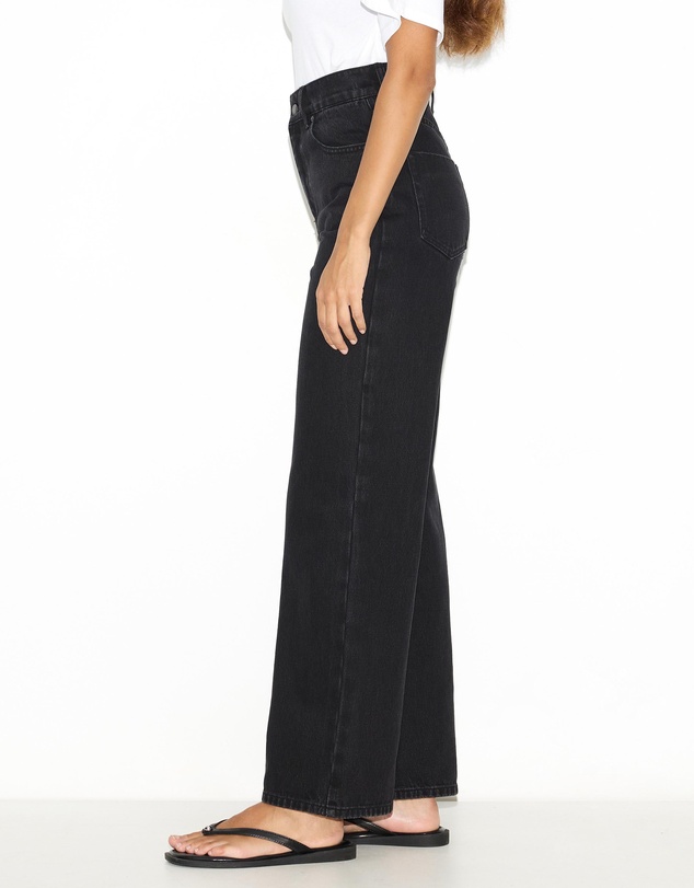 Dazie - London High Waisted Wide Leg Jeans