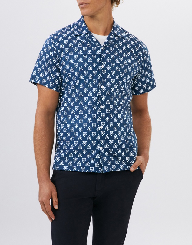 Van Heusen - Linen Cotton Blend Shirt