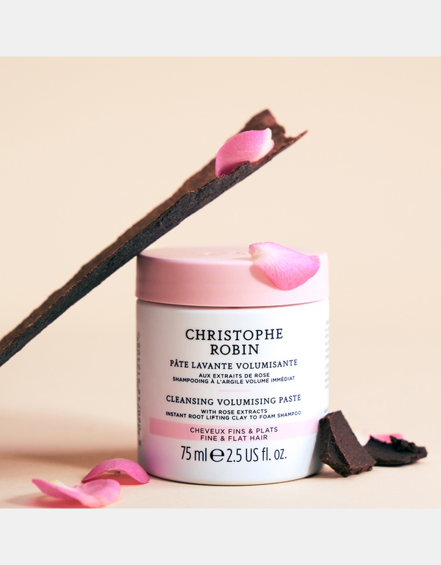 Christophe Robin - Cleansing Volumizing Paste With Pure Rassoul Clay And Rose Extracts 75ml