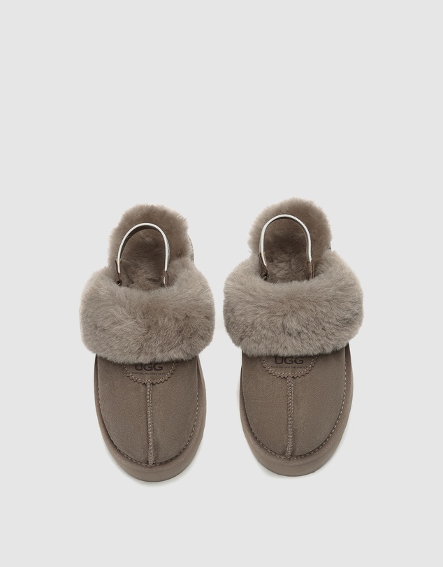 EVERAU - Australian Shepherd Ugg Waffle Platform Cow Suede Upper House Shoes