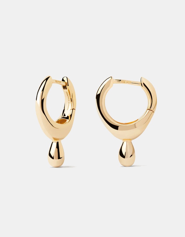 PDPAOLA - Lava Hoop Earrings