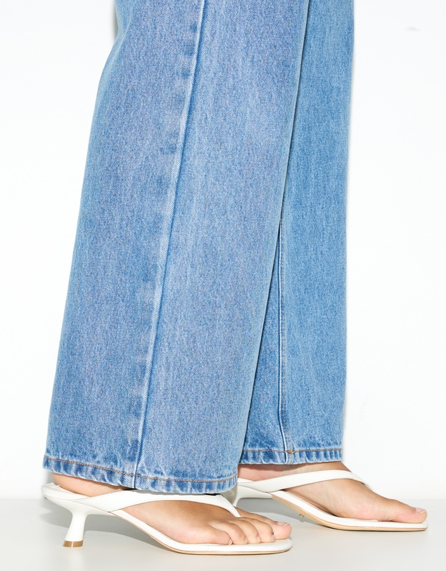 Dazie - London High Waisted Wide Leg Jeans