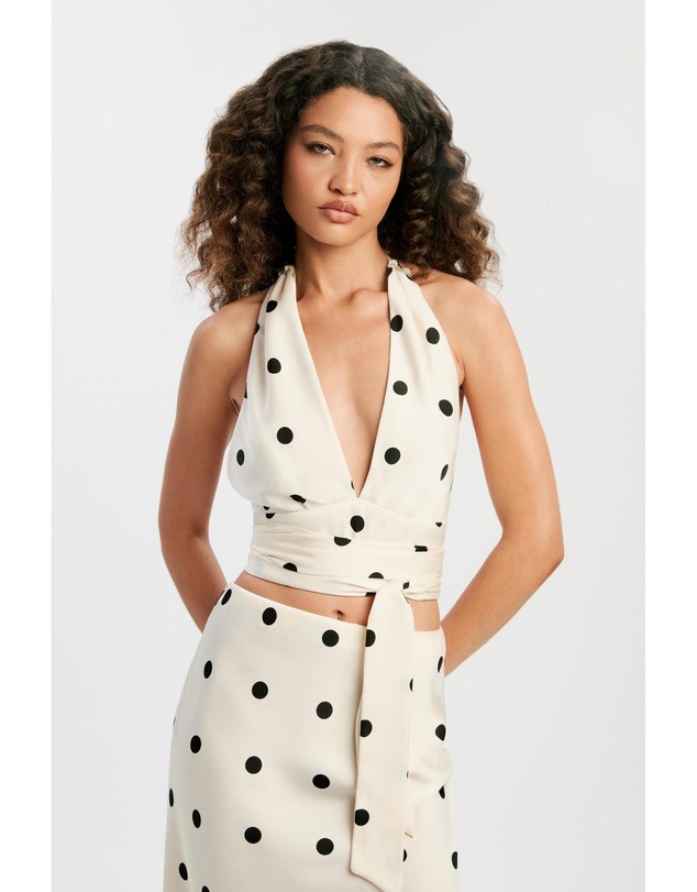 Bardot - Phoebe Satin Midi Skirt