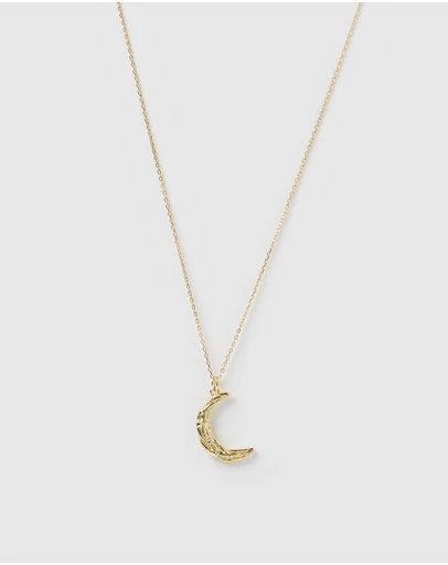 Izoa - Textured Crescent Moon