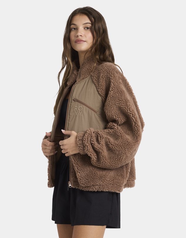 Roxy - Womens At Dusk Fleece Jacket