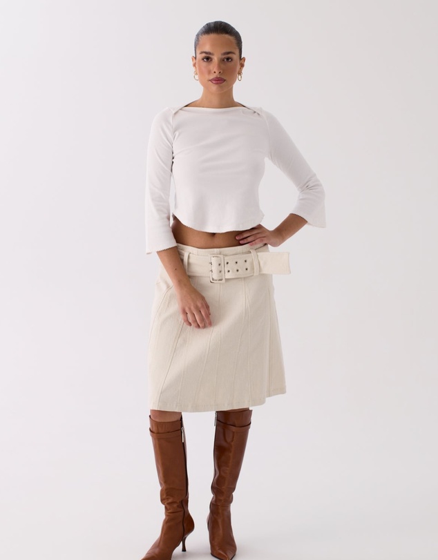 Style Addict - Lola Top - White