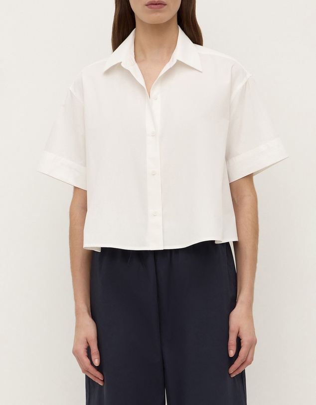 Assembly Label - Lima Cropped Shirt