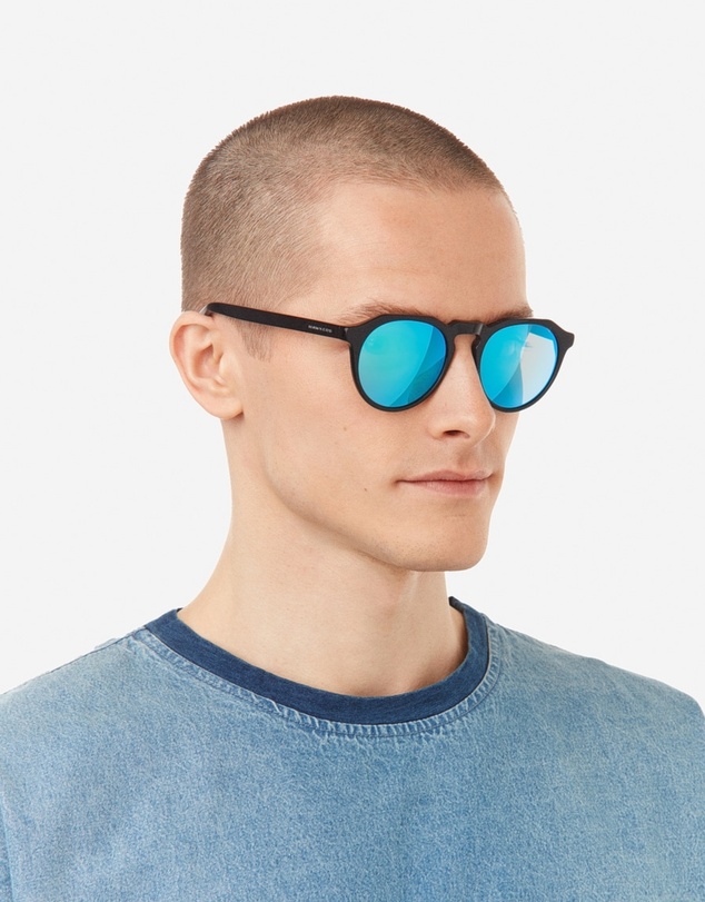 Hawkers Co - HAWKERS - Diamond Black Clear Blue WARWICK X Sunglasses for Men and Women UV400