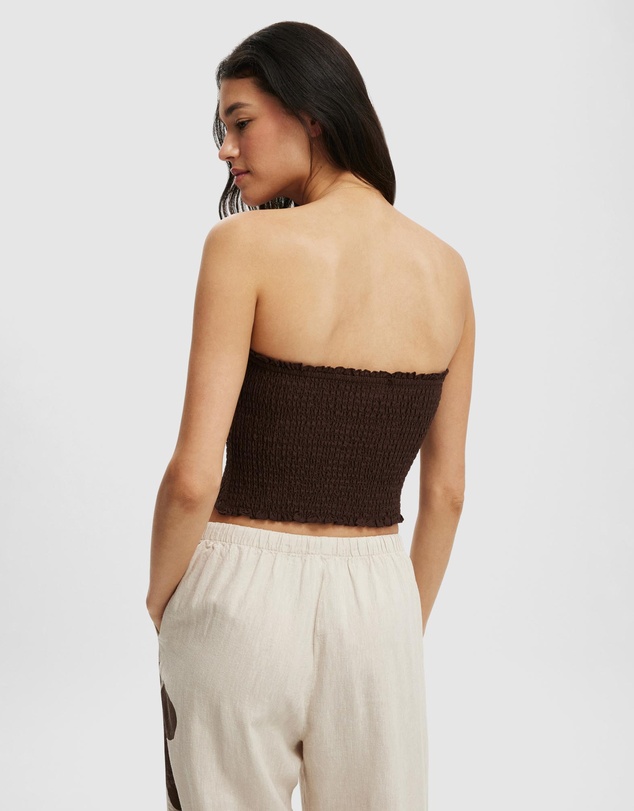 Cotton On - Alina Shirred Tube Top
