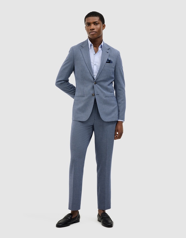 Politix - James Textured Two-toned Blazer