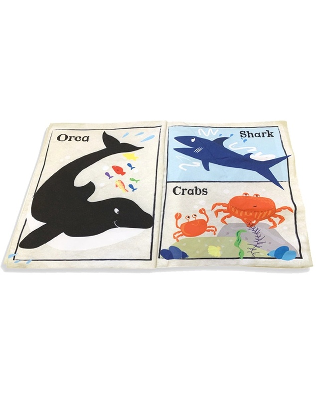 Jo and Nics Crinkly Cloth Books - Under The Sea