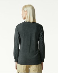 American Apparel - Unisex Long Sleeve Crew Neck T-Shirt