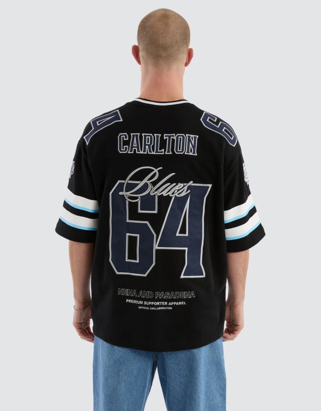 Nena & Pasadena - Carlton League Loopback Tee
