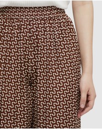 Oxford - Chantel Zigzag Wide Leg Pants