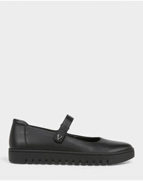 Vionic - Uptown Mary-Jane - Black Leather