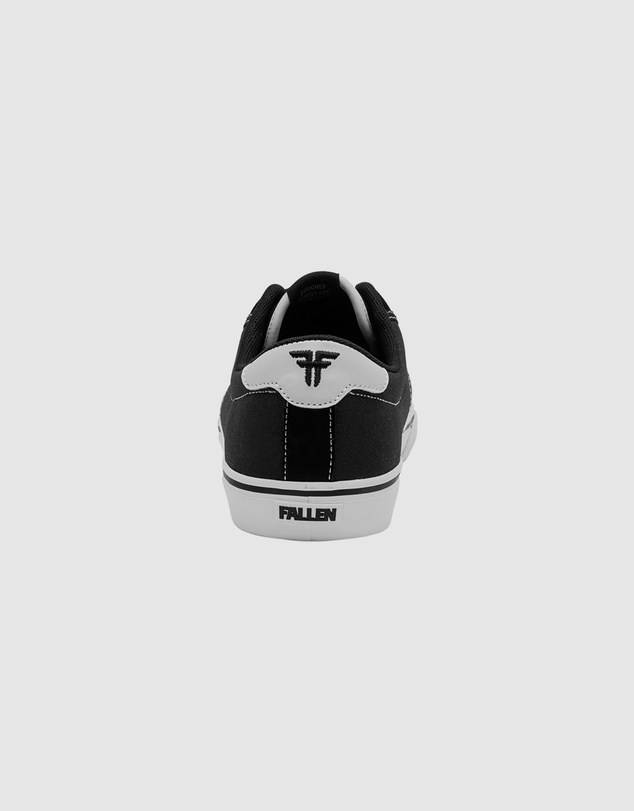 Fallen Footwear - Fallen Footwear Bomber Suede/PU Men Shoes Black/White/Silver