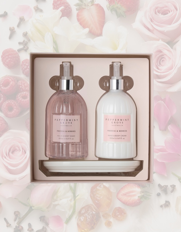 Peppermint Grove - Freesia & Berries Hand Care Gift Set