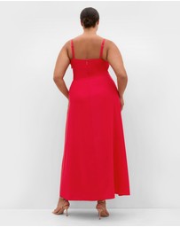 City Chic - Catalina Ruffle Maxi Dress
