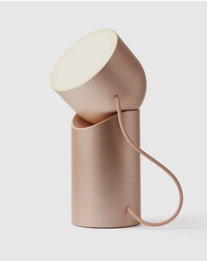 Lexon - Lexon Orbe Portable Led Lamp With Moving Head - Gold