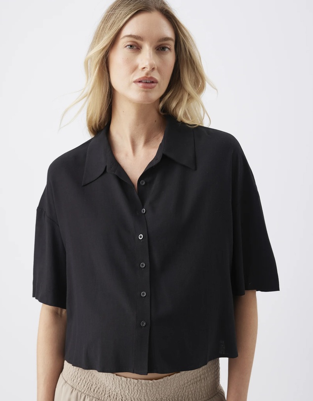 Ripe Maternity - Farrah Crop Shirt